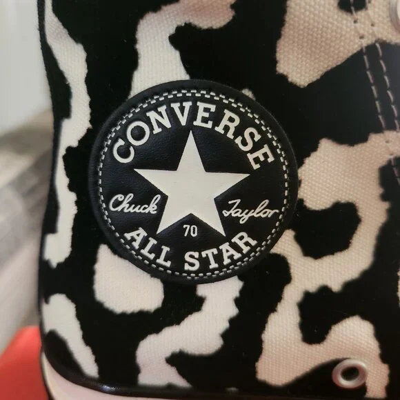 🔥 Chuck Taylor Converse All Stars 70 black and white print - Picture 4 of 6